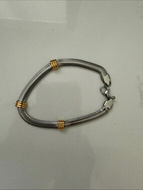 Bracelet silver gold